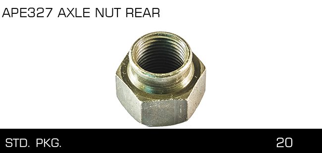 APE327 AXLE NUT REAR